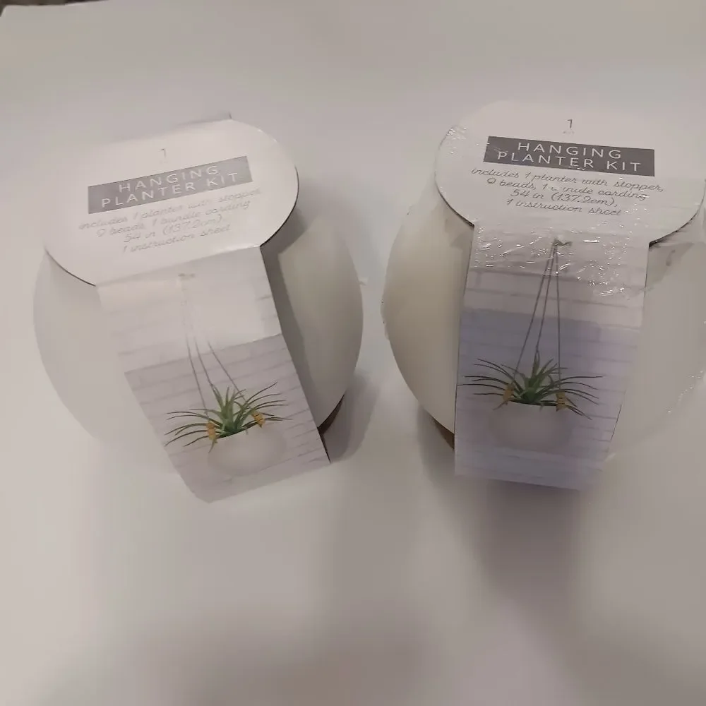 4 Hanging Planter Kits New‎